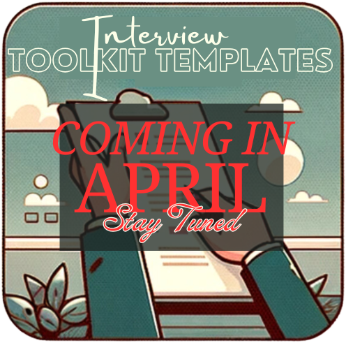 INTERVIEW TOOLKIT - TEMPLATES Chatgpt Cheatsheet
