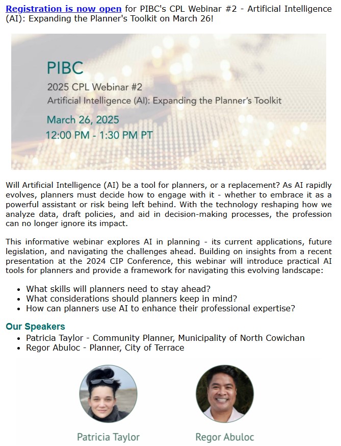 PIBC Webinar - AI